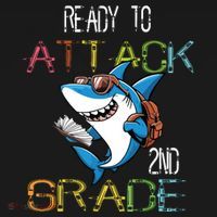 Shark Back To School 2nd Grade Ready To Attack Tote Bag thumb 4