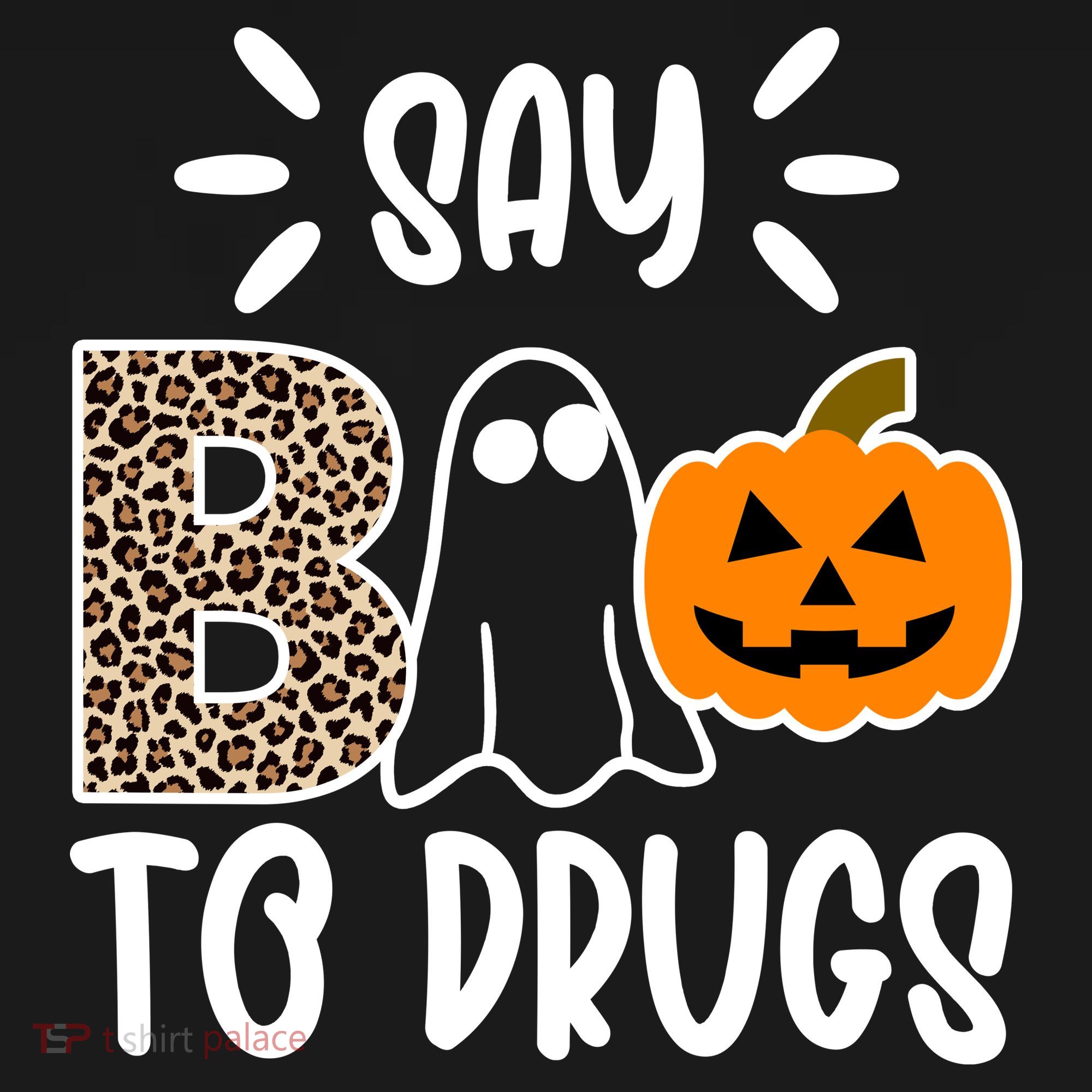 Say Boo To Drugs Awareness Halloween Toddler Hoodie
