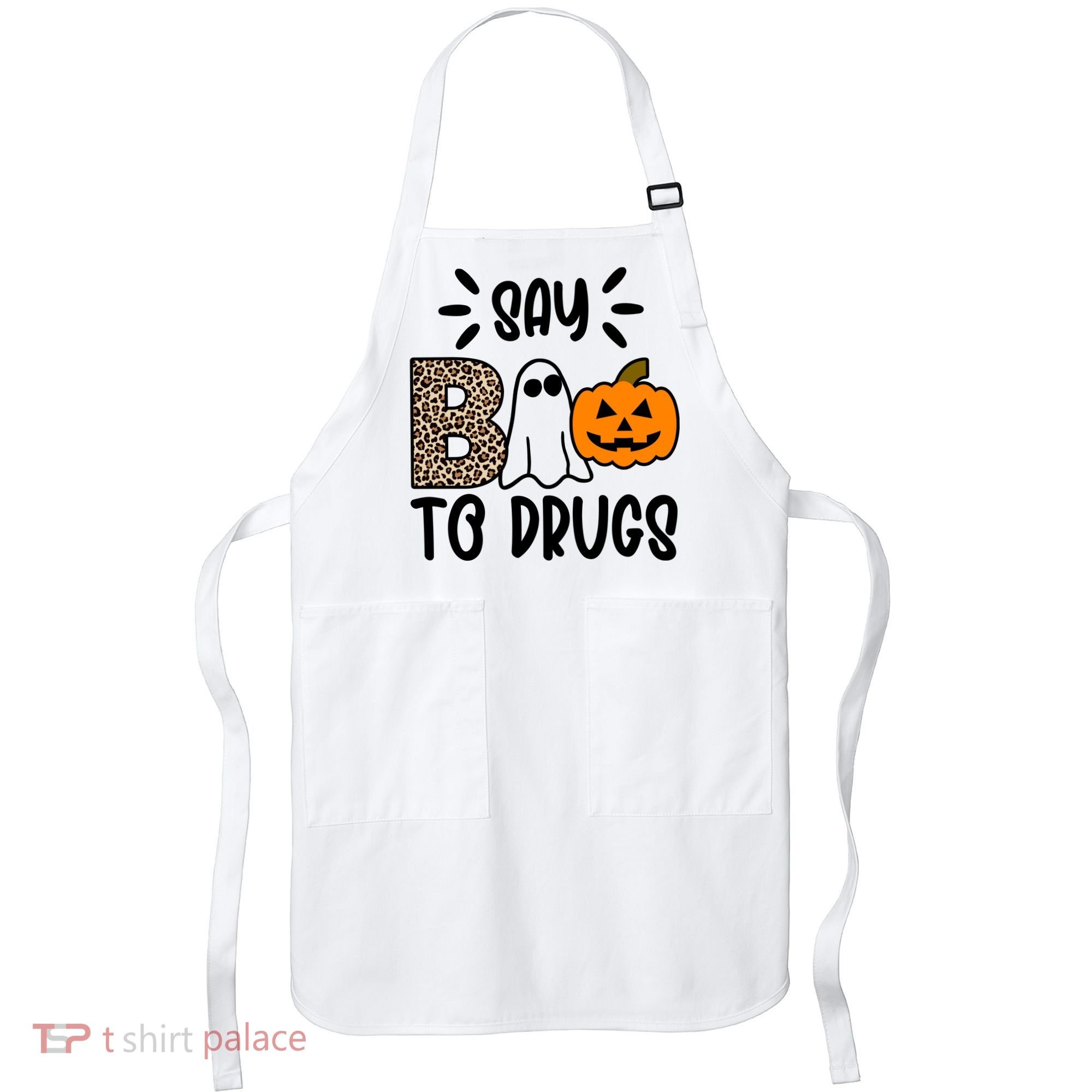 Say Boo To Drugs Awareness Halloween Apron