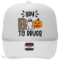Say Boo To Drugs Awareness Halloween Hat thumb 0