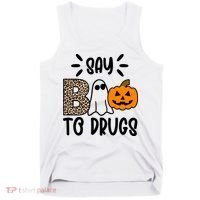Say Boo To Drugs Awareness Halloween Tank Top thumb 0