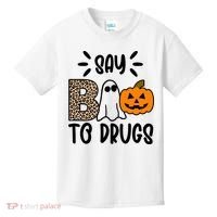 Say Boo To Drugs Awareness Halloween Kids T-Shirt thumb 0