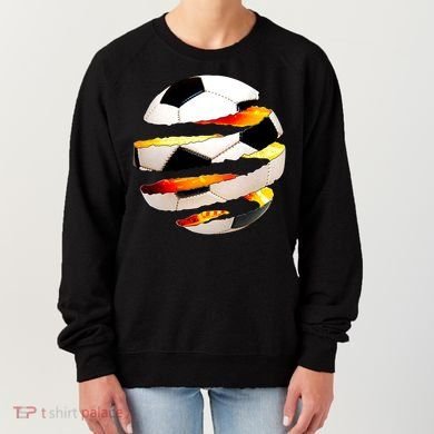 Soccer Ball Tear Women's Sweatshirt
