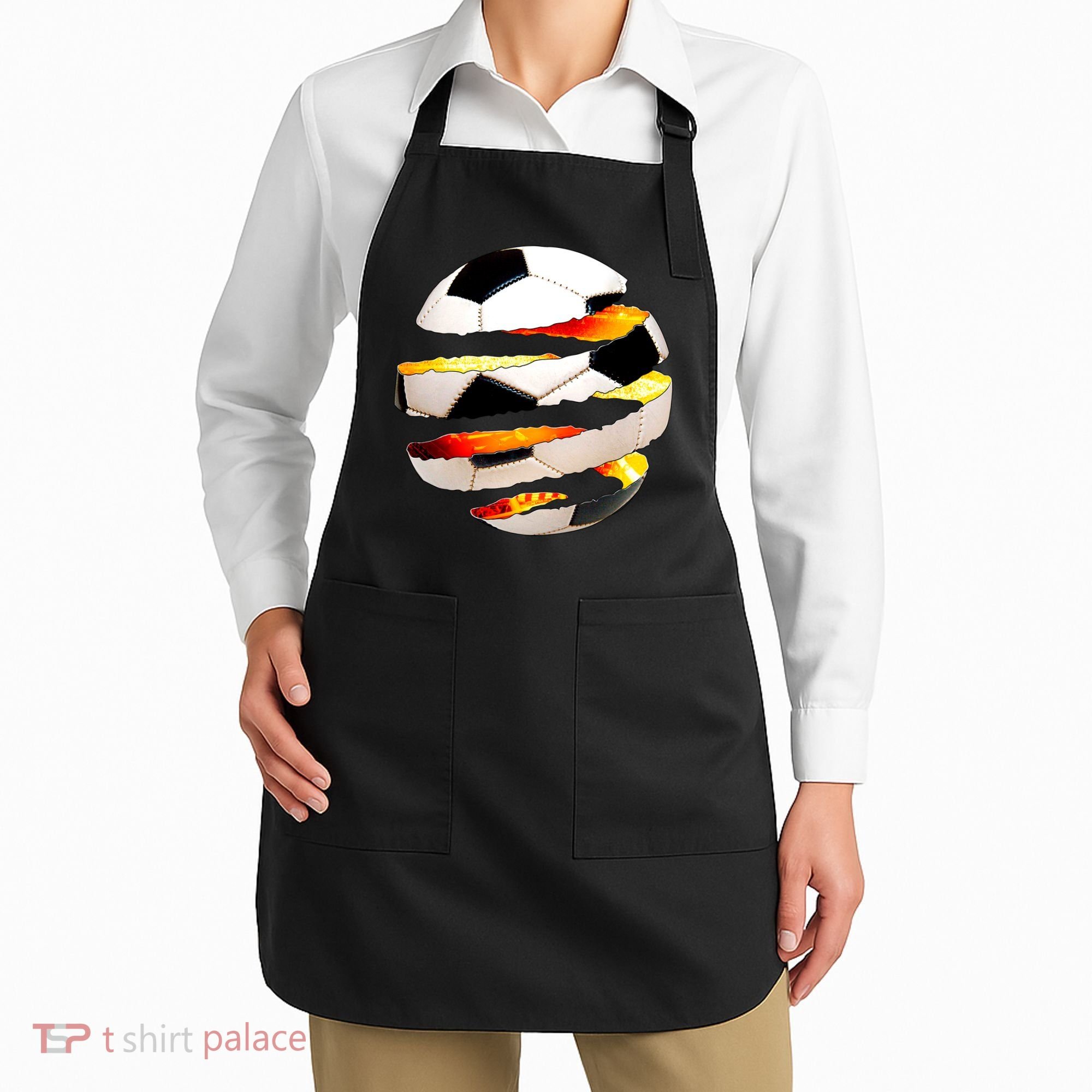 Soccer Ball Tear Apron