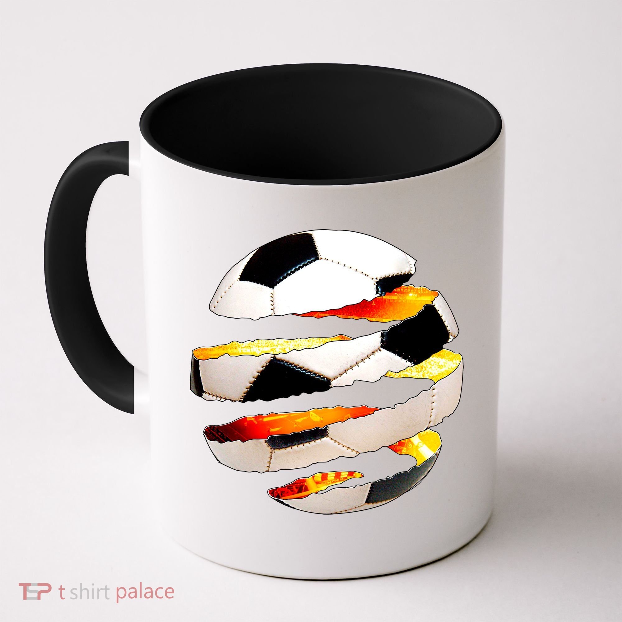 Soccer Ball Tear Coffee Mug