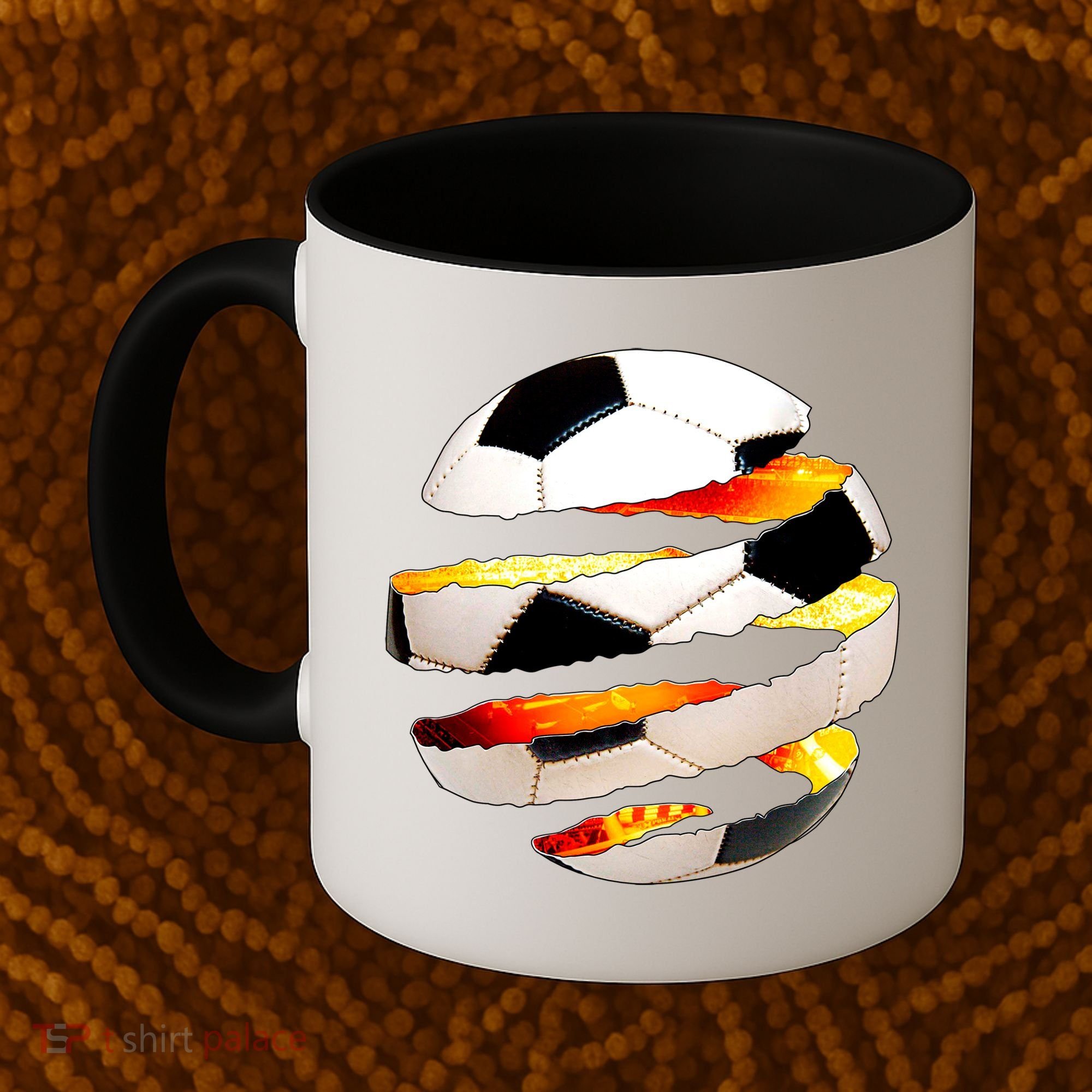 Soccer Ball Tear Coffee Mug