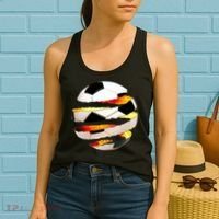 Soccer Ball Tear Women's Tank Top thumb 2