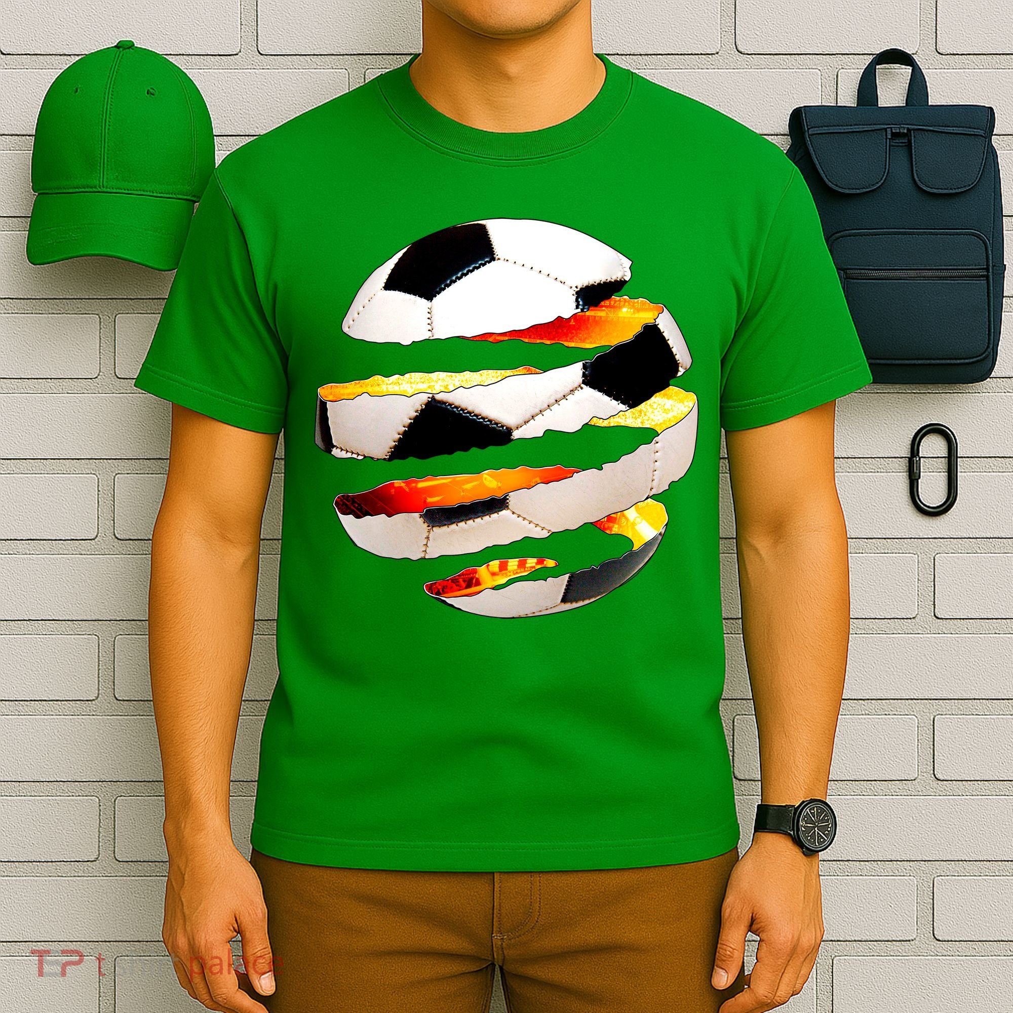 Soccer Ball Tear T-Shirt