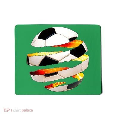 Soccer Ball Tear Mousepad