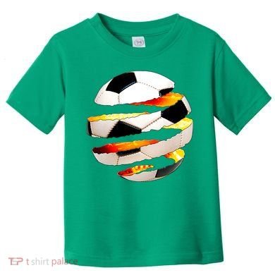 Soccer Ball Tear Toddler T-Shirt