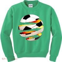 Soccer Ball Tear Kids Sweatshirt thumb 0