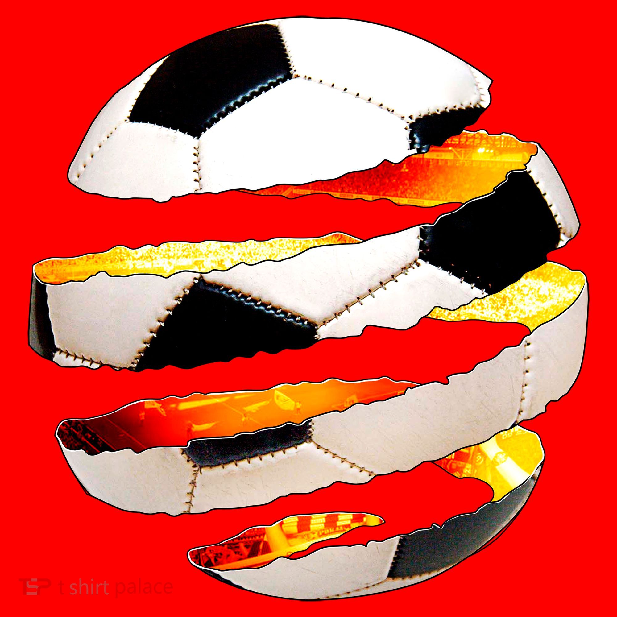 Soccer Ball Tear Santa Hat