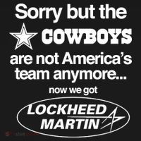 Sorry But The Cowboys Are Not AmericaS Team Anymore Now We Got Lockheed Martin Women's Tank Top thumb 5