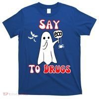 Say Boo To Drugs National Red Ribbon Week Awareness Cool Gift T-Shirt thumb 0
