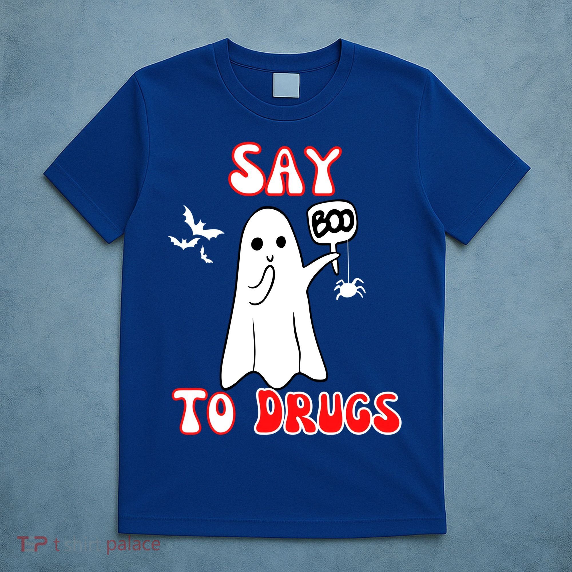 Say Boo To Drugs National Red Ribbon Week Awareness Cool Gift T-Shirt