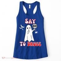 Say Boo To Drugs National Red Ribbon Week Awareness Cool Gift Women's Tank Top thumb 0