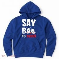 Say Boo To Drugs Red Ribbon Week Awareness Cool Gift Hoodie thumb 0