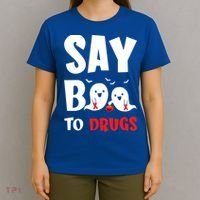 Say Boo To Drugs Red Ribbon Week Awareness Cool Gift T-Shirt thumb 4
