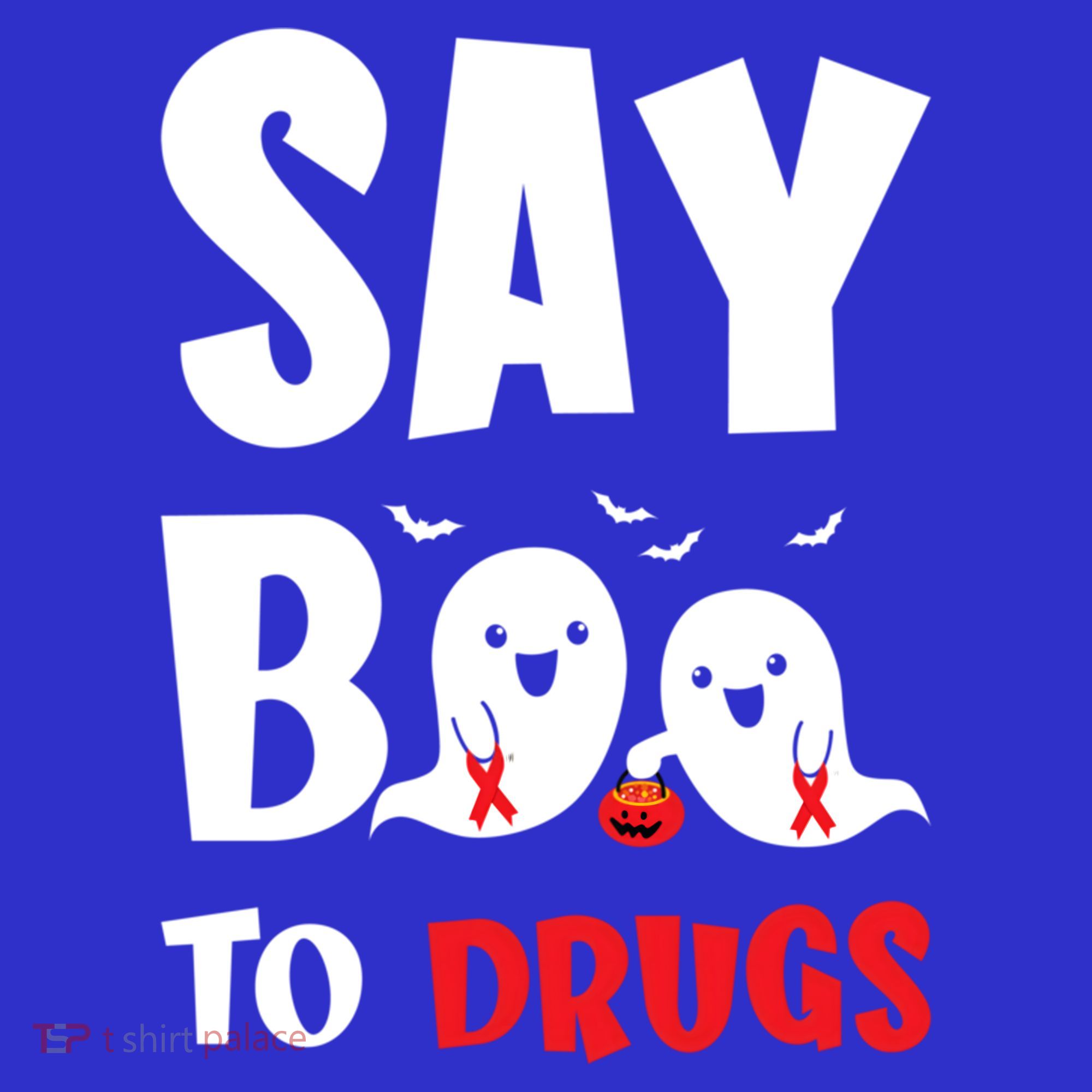 Say Boo To Drugs Red Ribbon Week Awareness Cool Gift Mousepad