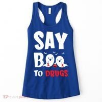 Say Boo To Drugs Red Ribbon Week Awareness Cool Gift Women's Tank Top thumb 0