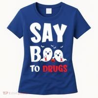 Say Boo To Drugs Red Ribbon Week Awareness Cool Gift Women's T-Shirt thumb 0