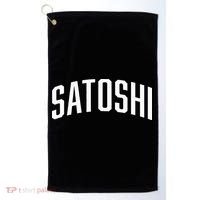 Satoshi Bitcoin University Golf Towel thumb 0