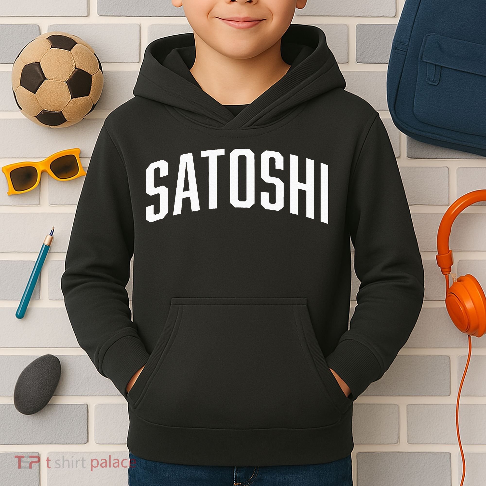 Satoshi Bitcoin University Kids Hoodie
