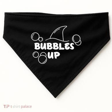 Shark Bubbles Up USA-Made Doggie Bandana