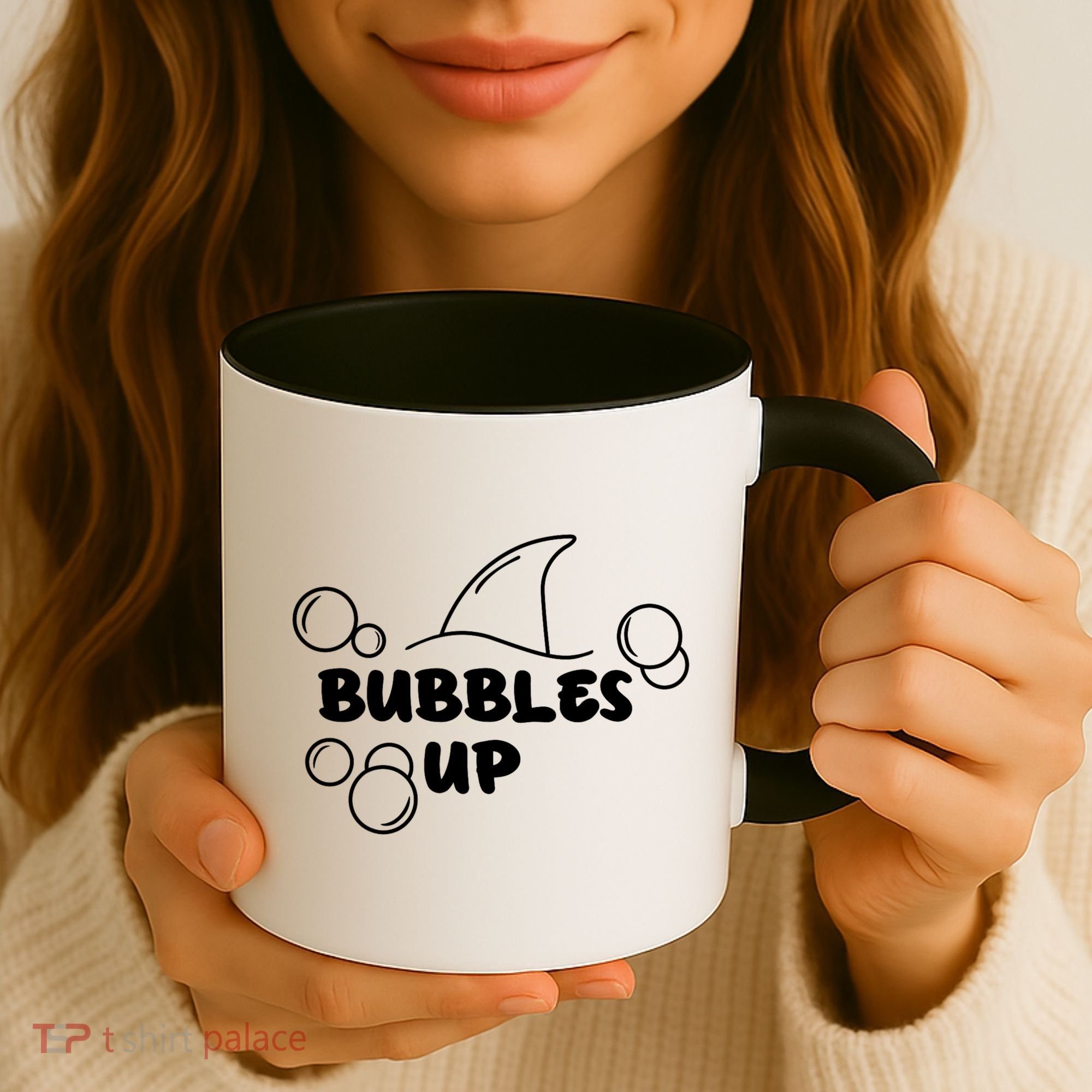 Shark Bubbles Up Coffee Mug