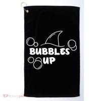 Shark Bubbles Up Golf Towel thumb 0