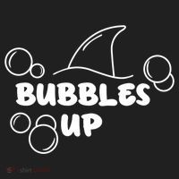 Shark Bubbles Up Golf Towel thumb 3