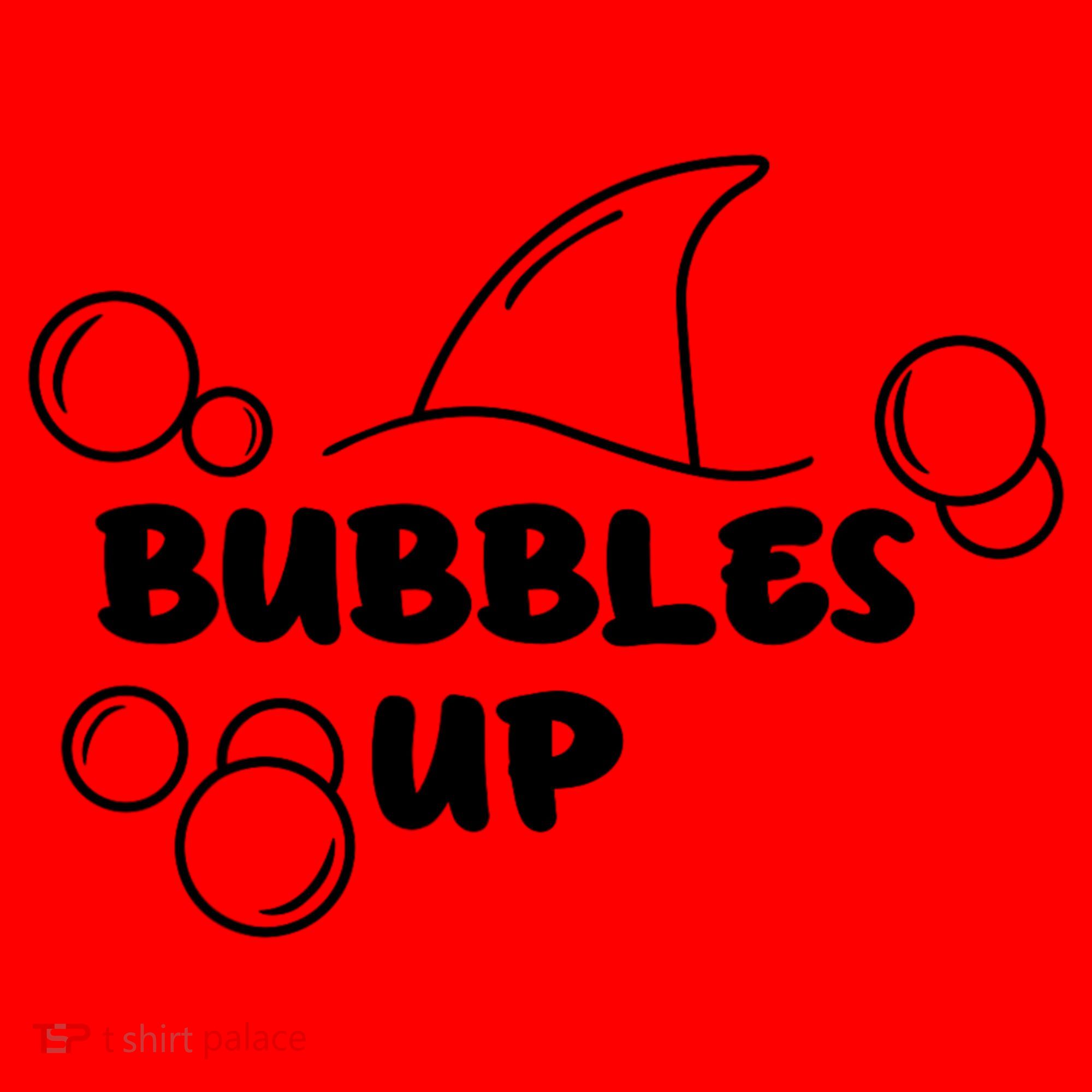 Shark Bubbles Up Santa Hat