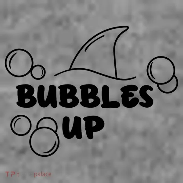 Shark Bubbles Up Doggie Tank