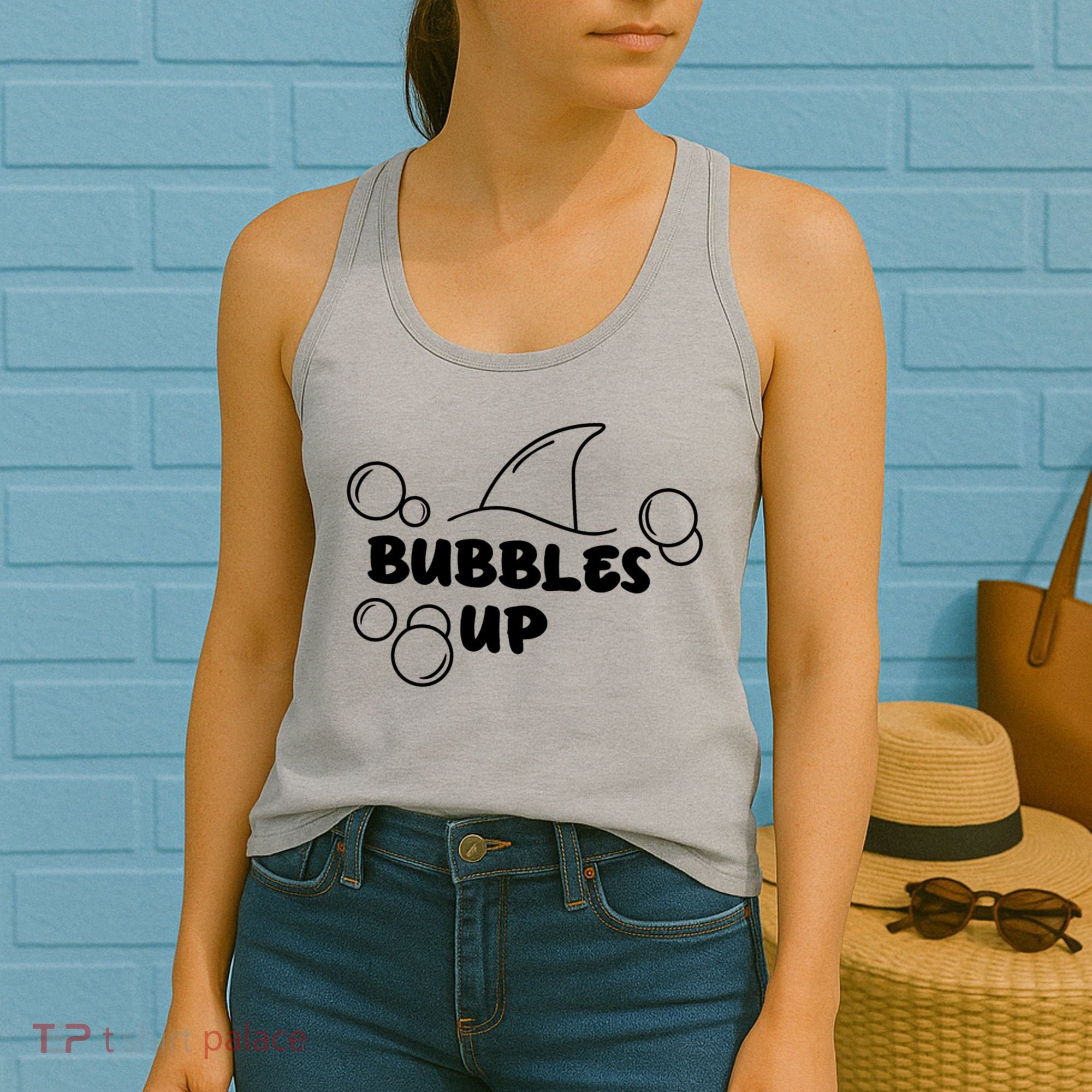Shark Bubbles Up Women's Tank Top