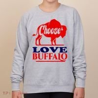 Strong Buffalo USA Pray For Buffalo Women's Sweatshirt thumb 0