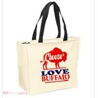 Strong Buffalo USA Pray For Buffalo Tote Bag thumb 2