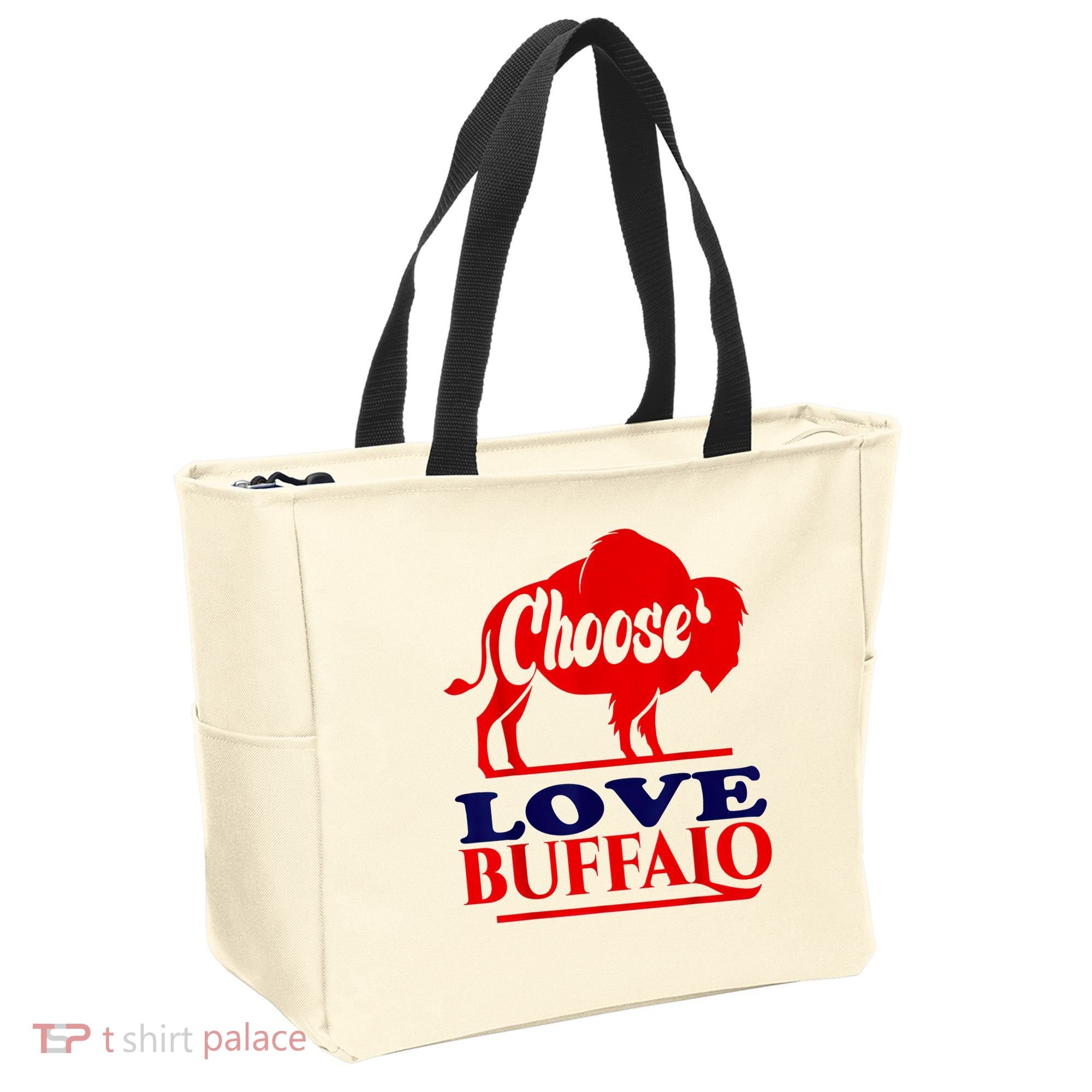 Strong Buffalo USA Pray For Buffalo Tote Bag
