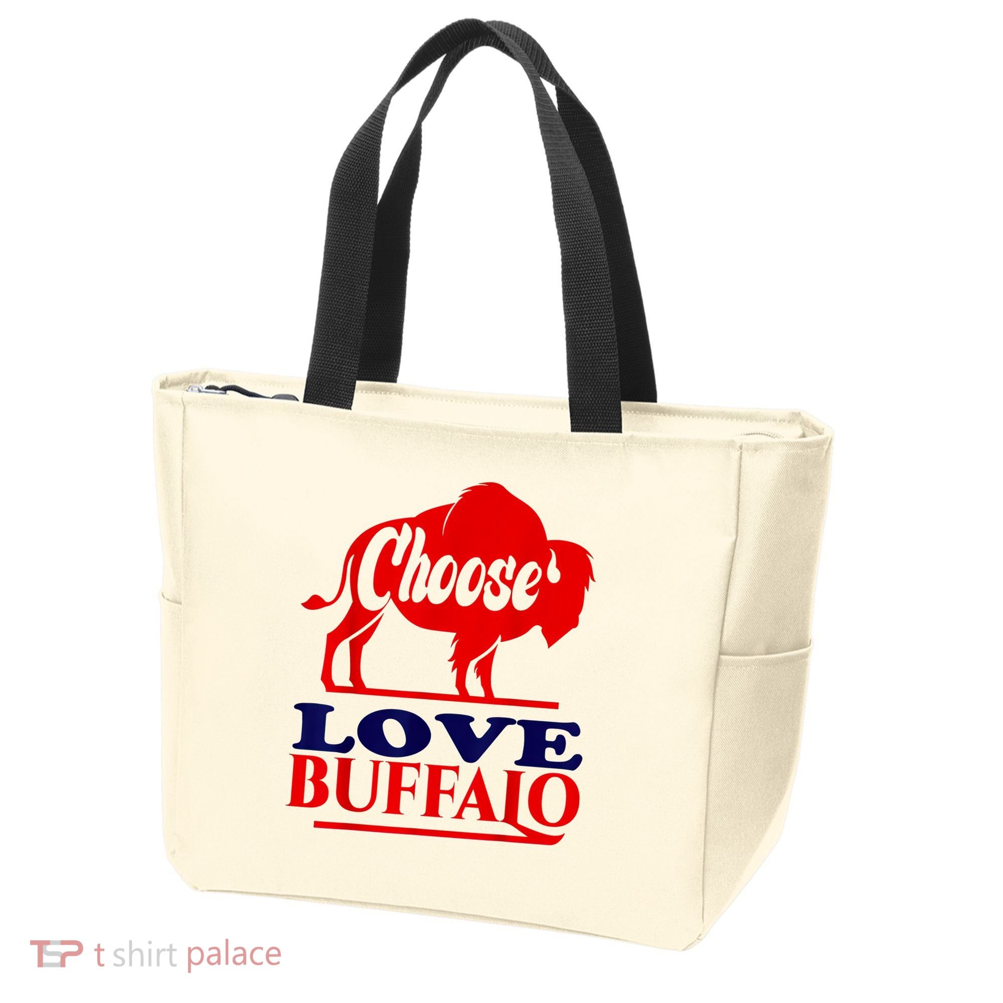Strong Buffalo USA Pray For Buffalo Tote Bag