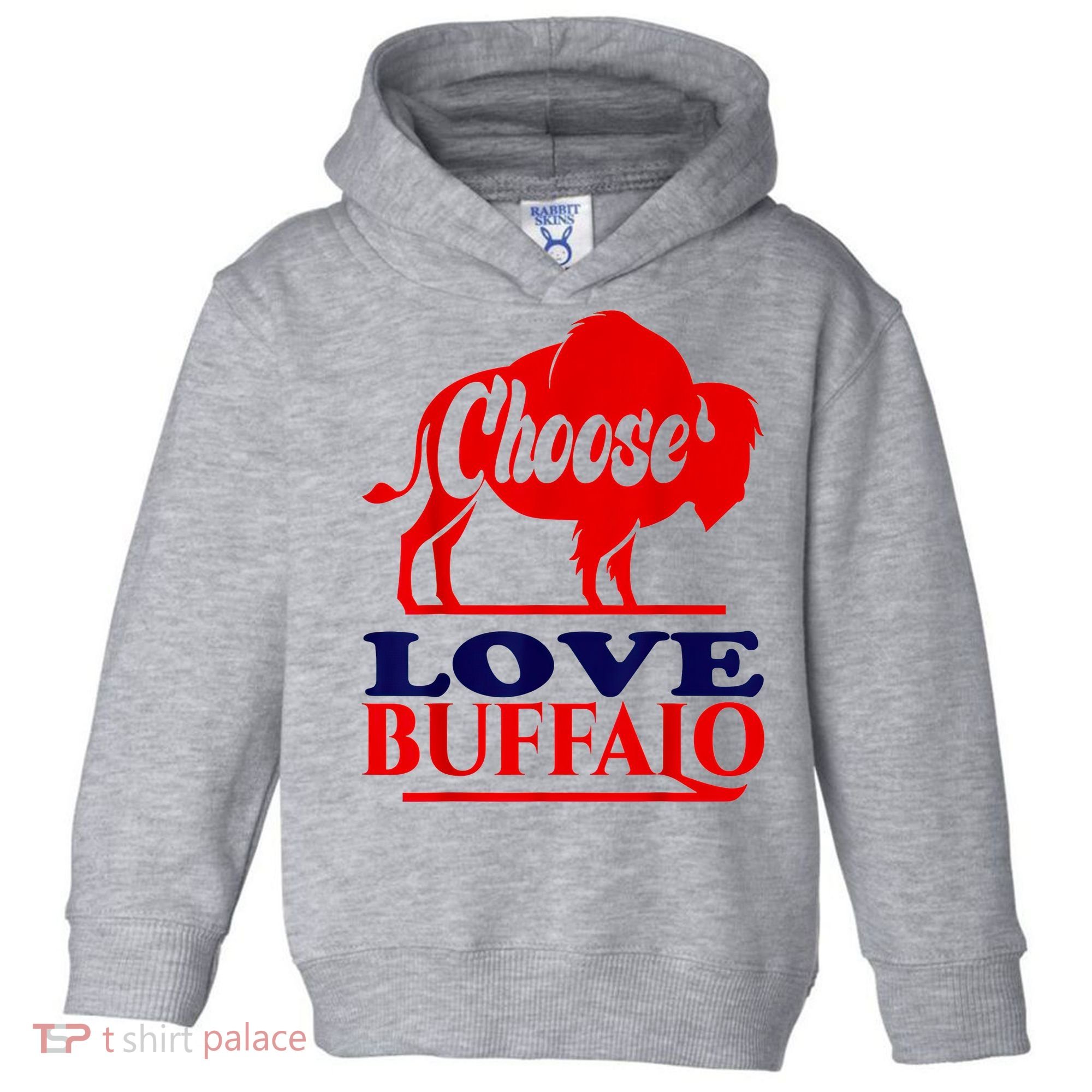 Strong Buffalo USA Pray For Buffalo Toddler Hoodie