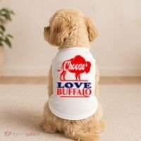 Strong Buffalo USA Pray For Buffalo Doggie Tank thumb 2