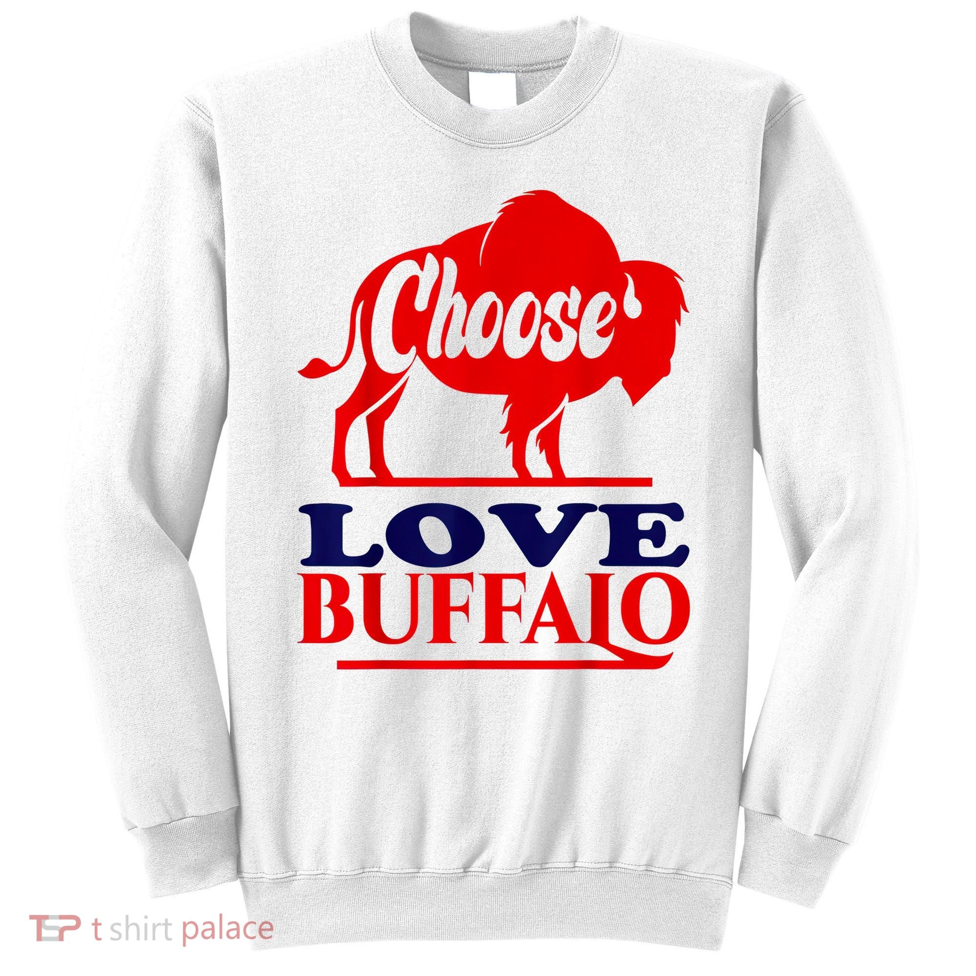 Strong Buffalo USA Pray For Buffalo Sweatshirt