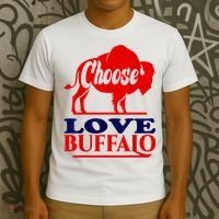 Strong Buffalo USA Pray For Buffalo T-Shirt thumb 3