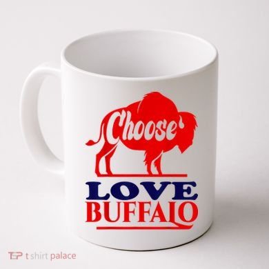 Strong Buffalo USA Pray For Buffalo Coffee Mug