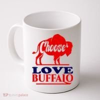 Strong Buffalo USA Pray For Buffalo Coffee Mug thumb 0