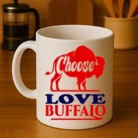 Strong Buffalo USA Pray For Buffalo Coffee Mug thumb 4