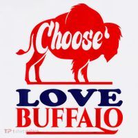 Strong Buffalo USA Pray For Buffalo Mousepad thumb 1