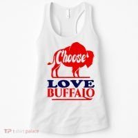 Strong Buffalo USA Pray For Buffalo Women's Tank Top thumb 0