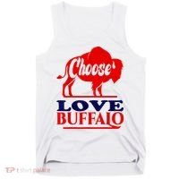 Strong Buffalo USA Pray For Buffalo Tank Top thumb 0