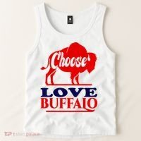 Strong Buffalo USA Pray For Buffalo Tank Top thumb 2