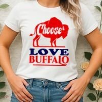 Strong Buffalo USA Pray For Buffalo Women's T-Shirt thumb 2
